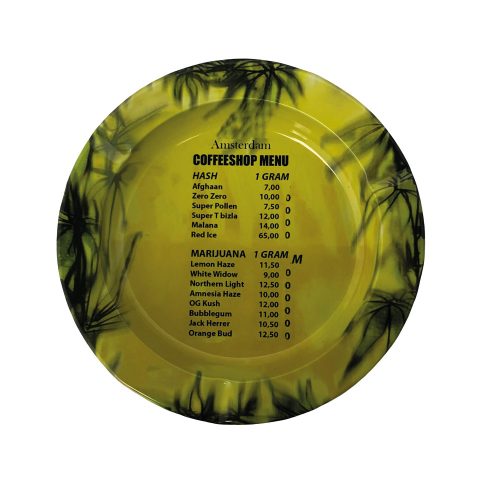 Tin Ashtrays Cool 3 (12 pcs)