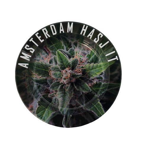 Tin Ashtrays Cool 6 (12 pcs)