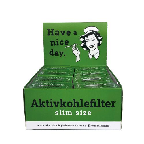 Miss Nice Aktiv Kohlfilters 24 x 10 pcs
