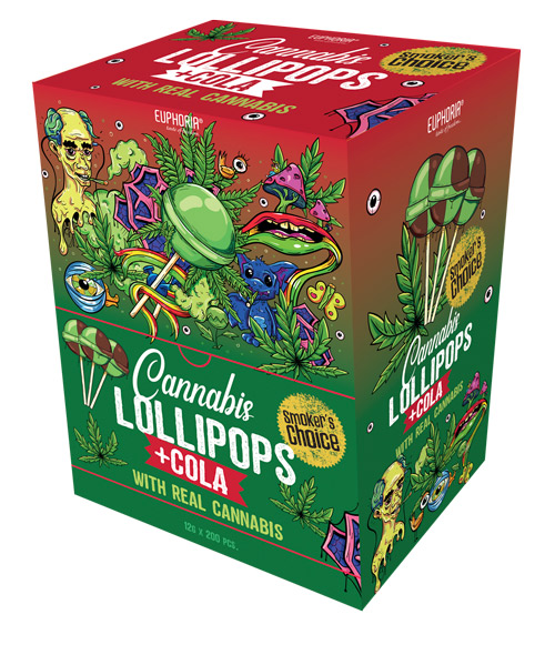 Cannabis Lollipops Cola