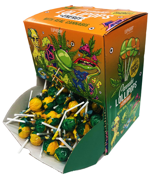 Alternative view of Cannabis Lollipops Energy