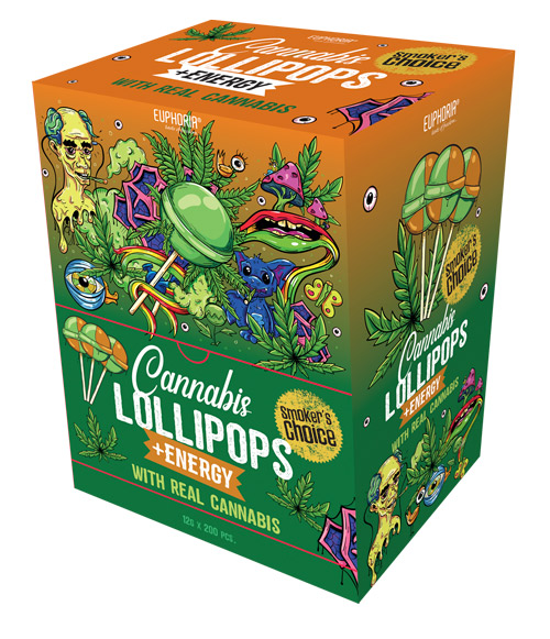 Cannabis Lollipops Energy
