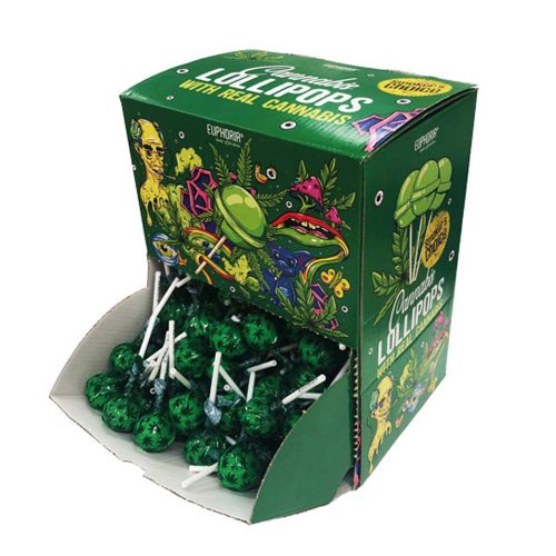 Alternative view of Cannabis Lollipops