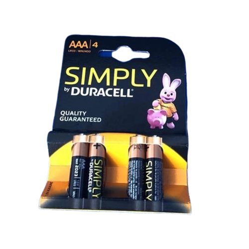Alternative view of Duracell AAA (box 10 x 4)