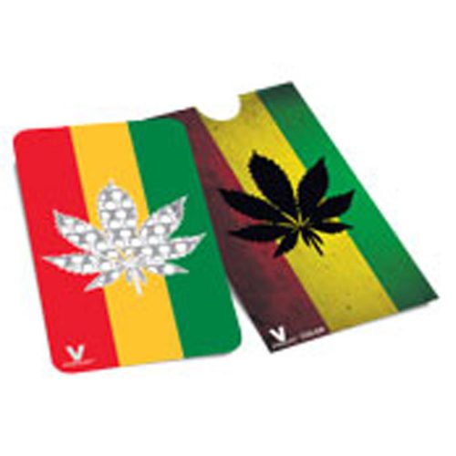 Grindercard Rasta Leaf