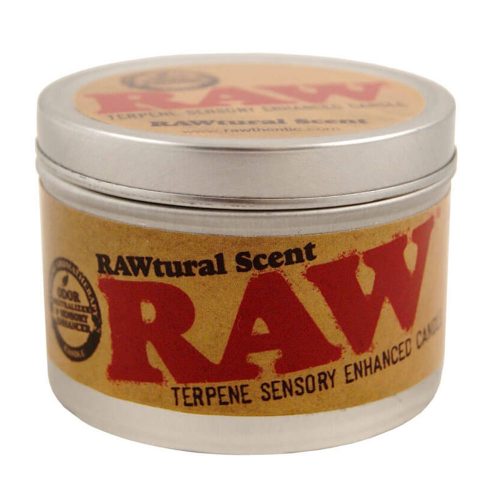 Alternative view of Raw Candle