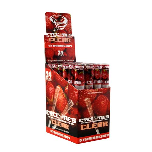 Alternative view of Cyclone clear Strawberry