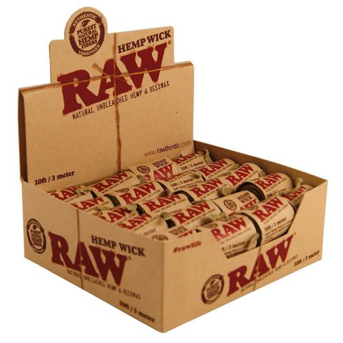 Alternative view of Raw Hemp Wick 40 Rolls 3 meter
