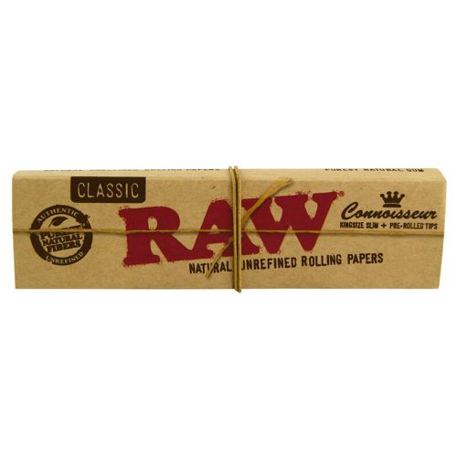 Alternative view of Raw Connoisseur with Prerolled tips