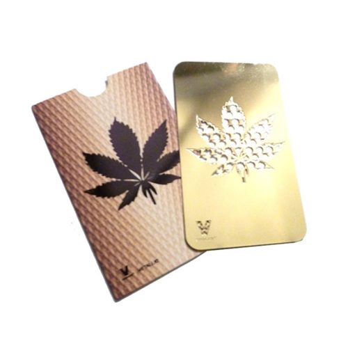 Grindercard Leaf Gold