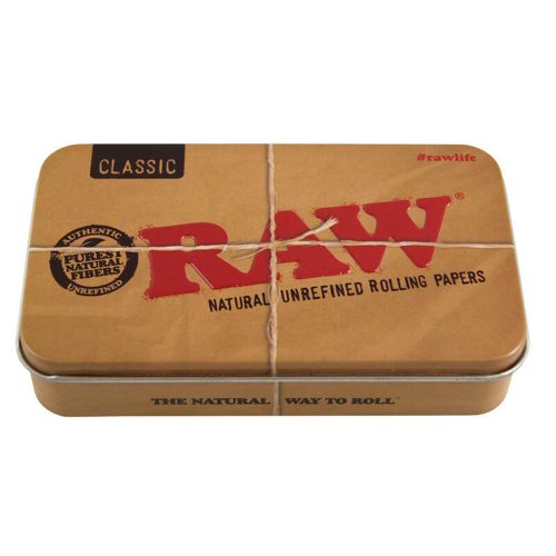 Alternative view of Raw Tin Case