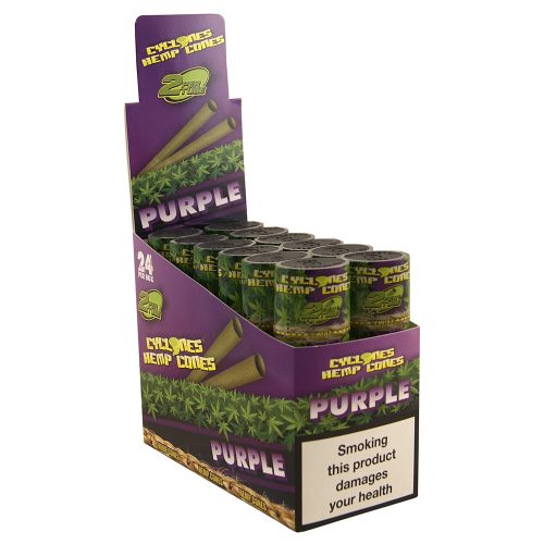 Alternative view of Cyclones Hemp Purple
