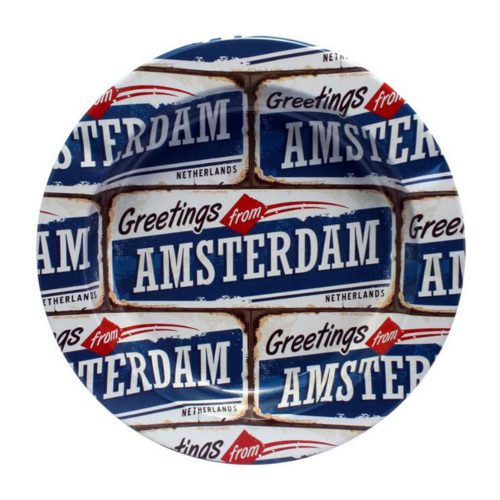 Tin Ashtrays ML 1 (12 pcs)