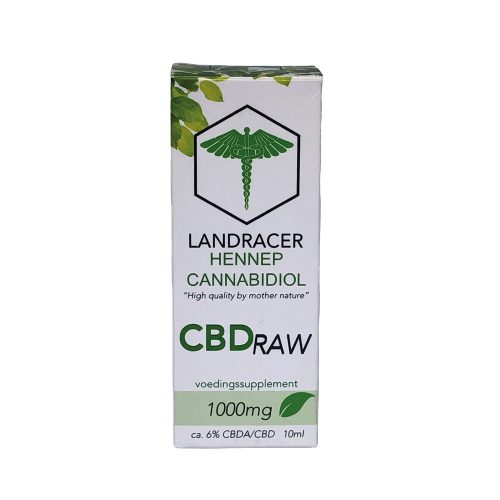 Alternative view of Landracer RAW Organic CBD olie 6%