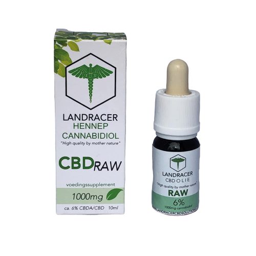Landracer RAW Organic CBD olie 6%