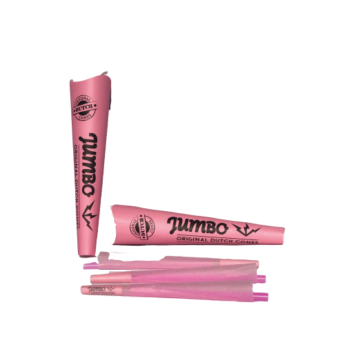 Alternative view of Jumbo Pink Cones