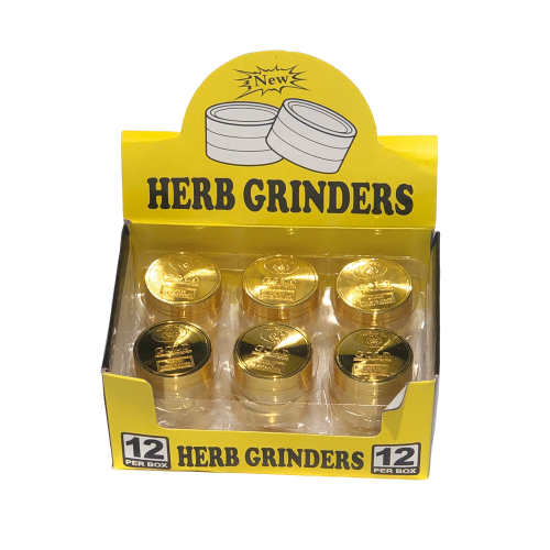 Cool 25 Metal Grinder Gold 40/3 (display 12)