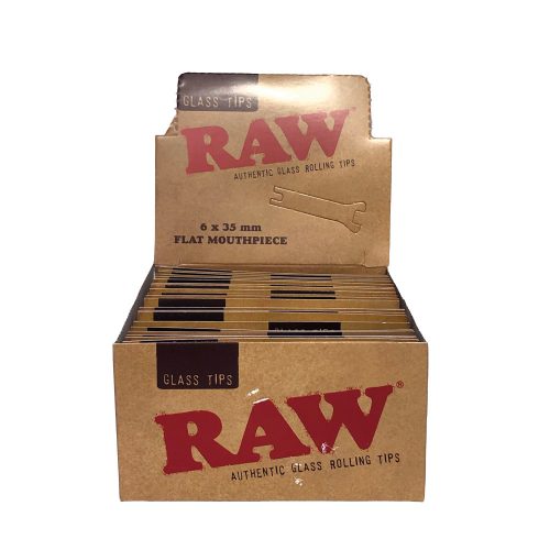 Raw Glass Tips Flat display 24
