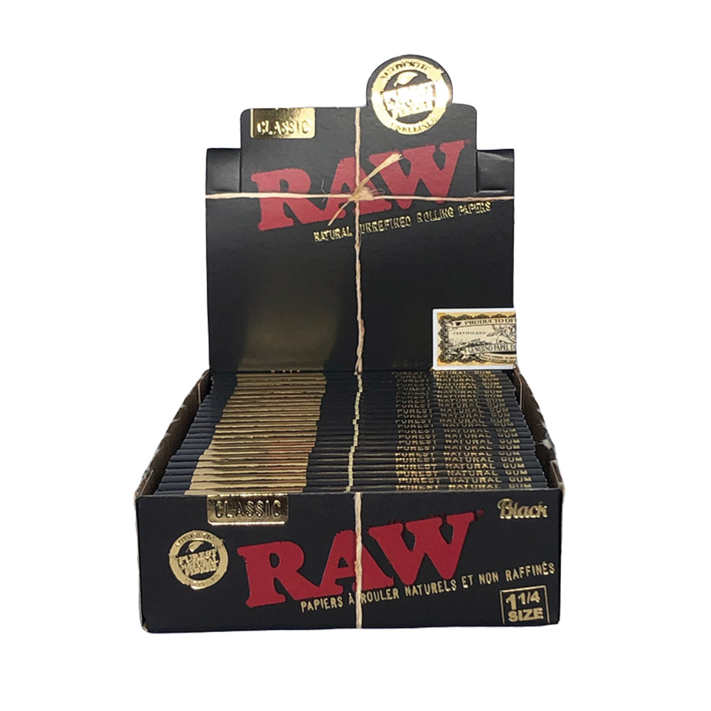 Raw Black 1 1/4