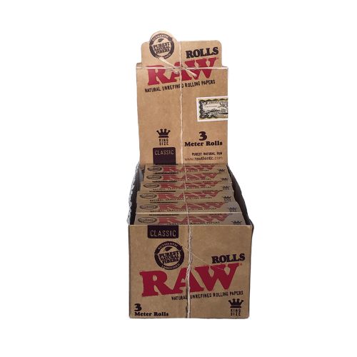 Raw Rolls Classic 3 Mtr 12 pcs