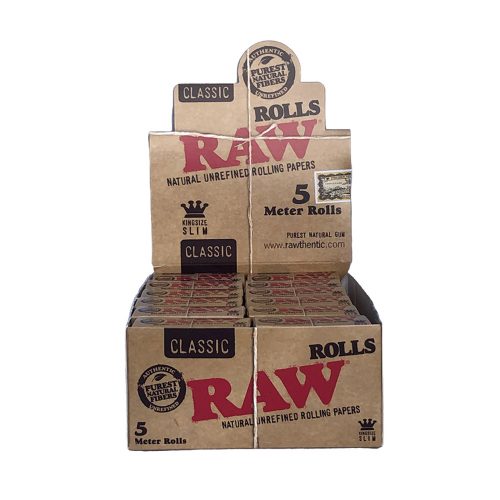 Raw Rolls Classic 5 mtr 24 pcs