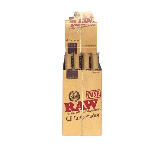 Raw Cones Emperador display 24