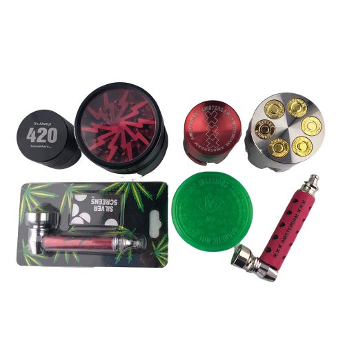 Grinders, Pipes & Bongs