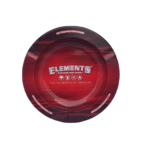 Elements Ashtray Red