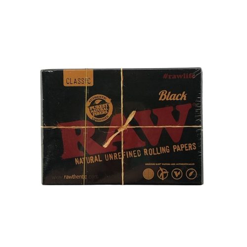 Raw Black Playing Cards