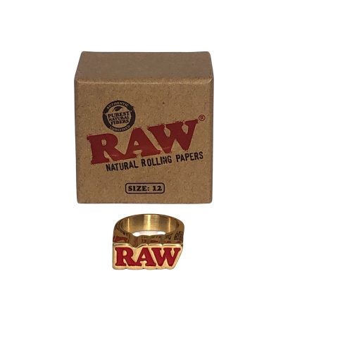 Raw Gold Smokers Ring 12