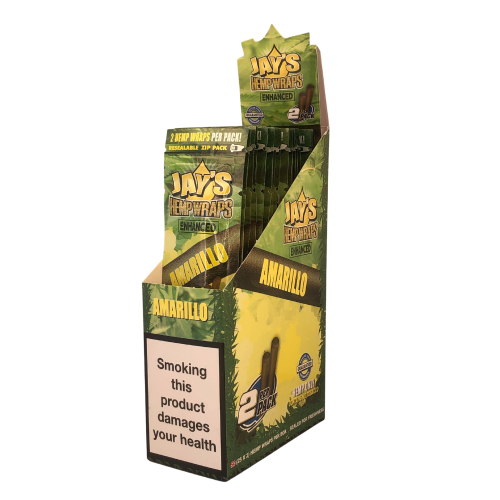 Alternative view of Juicy Jays Hempwraps Amarillo
