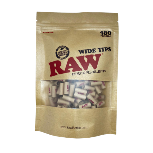 Raw Bag Prerolled Tips Wide(180)
