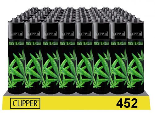 Clippers 452 Amsterdam Black Green Leaf