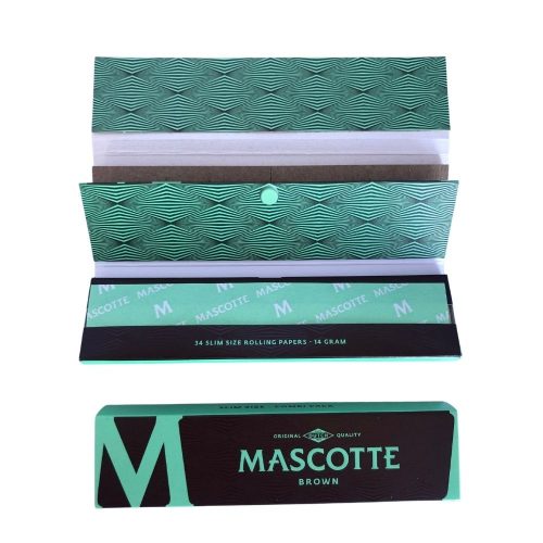 Alternative view of Mascotte Brown 2 in 1 Magnetic Closure