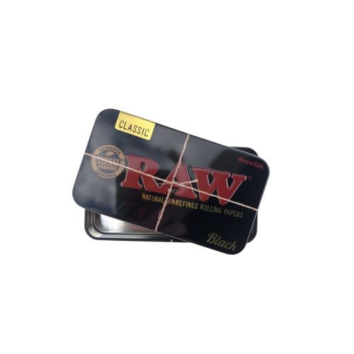 Raw Black Tin Case: