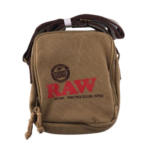Raw Shoulder Bag Brown