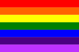 Flag Big 1,50 x 0,90 Rainbow