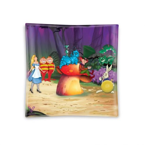 Glass Ashtray Alice Mushroom