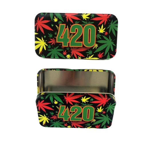 Tin Case 420 Rasta
