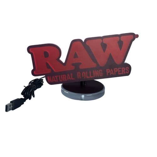 Raw Lighted Sign Usb