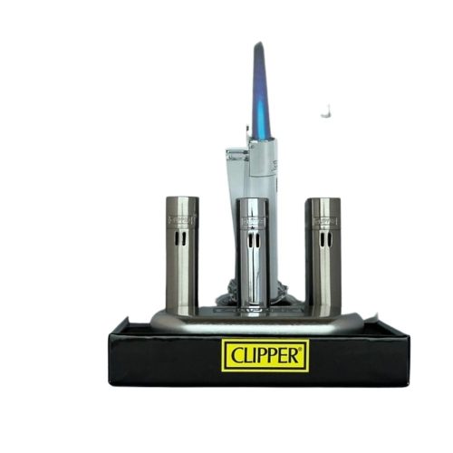 Clippers Metal jetflame Silver (display 12)