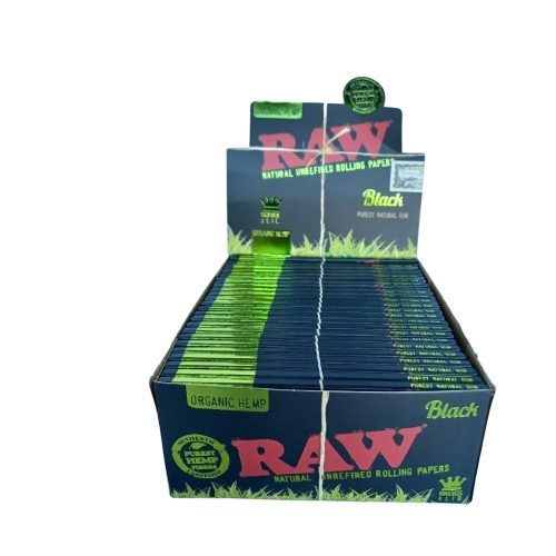 Raw Ks Slim Black Organic