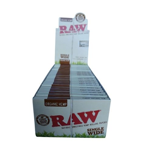 Raw Single Wide Organic Double
