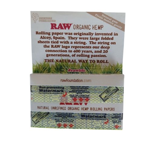 Alternative view of Raw Single Wide Organic Double