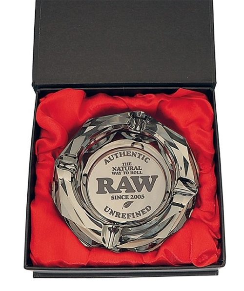 Alternative view of Raw Ashtray Glass Darkside