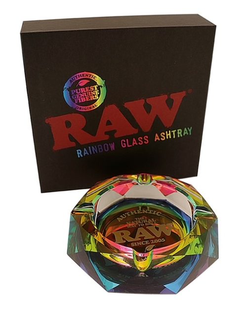 Raw Ashtray Glass Rainbow - Image 3