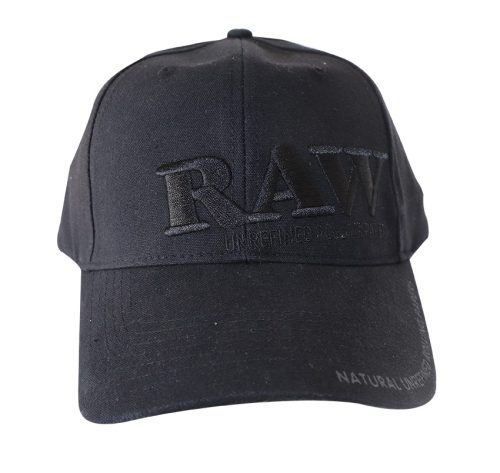 Raw Hat Black on Black