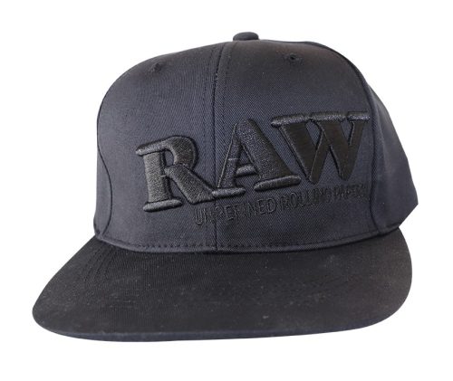 Raw Hat Flat Black