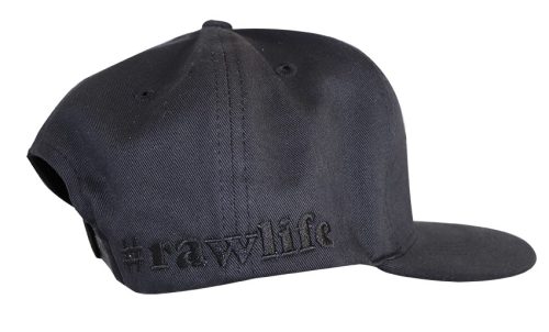 Alternative view of Raw Hat Flat Black