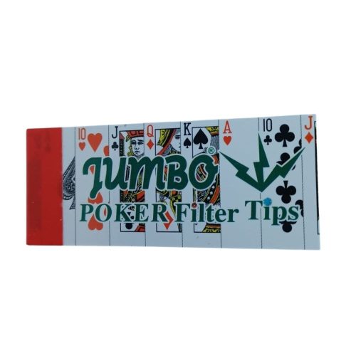 Alternative view of Jumbo Poker Filter Tips Wide